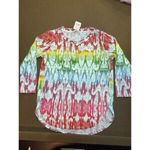 Fresh Produce Sun Ray Vintage Drape Tee On Swimming Pool‎ Womens Size XS NWT